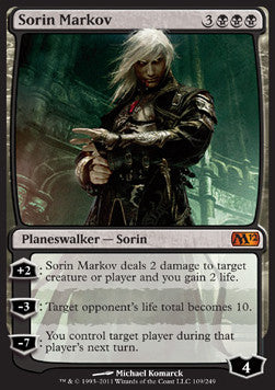 MTG - Innistrad: Midnight Hunt - 109/249 : Sorin Markov (Non Foil) (8052571373815)