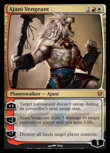 MTG - Duel Decks: Ajani vs. Nicol Bolas - 001/080 : Ajani Vengeant (Non Foil) (9519075328247)