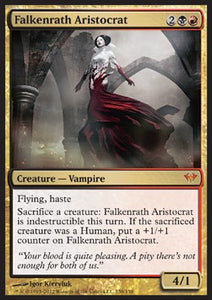 MTG - Dark Ascension - 138/158 : Falkenrath Aristocrat (Non Foil) (9508755636471)