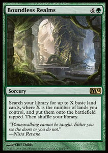 MTG - Magic 2013 - 162/269 : Boundless Realms (Non Foil) (9508741447927)