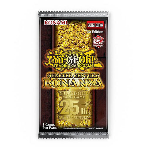 Yu-Gi-Oh! - Booster Pack (5 Cards) - Quarter Century Bonanza - 25th Anniversary (1st Edition) (14902346154365)