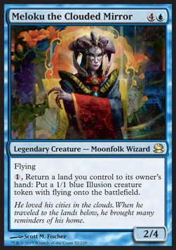 MTG - Modern Masters - 052/229 : Meloku the Clouded Mirror (Non Foil) (8350436360439)