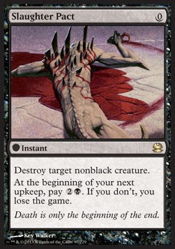 MTG - Modern Masters - 097/229 : Slaughter Pact (Non Foil) (8349919772919)