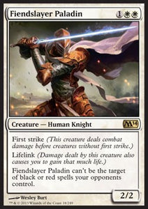 MTG - Magic 2014 - 018/249 : Fiendslayer Paladin (Non Foil) (9509447336183)