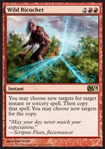 MTG - Magic 2014 - 162/249 : Wild Ricochet (Foil) (9508727652599)