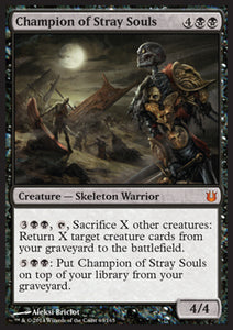 MTG - Born of the Gods - 063/165 : Champion of Stray Souls (Non Foil) (9491873726711)