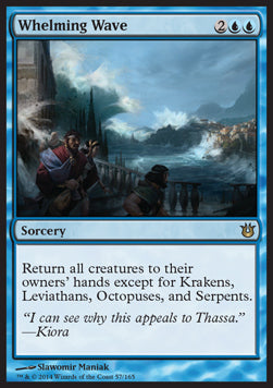 MTG - Born of the Gods - 057/165 : Whelming Wave (Non Foil) (9491873071351)