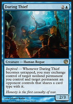 MTG - Journey into Nyx - 036/165 : Daring Thief (Non Foil)