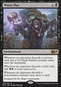 MTG - Magic 2015 - 122/269 : Waste Not (Non Foil) (9508738924791)