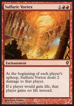 MTG - Conspiracy - 152/221 : Sulfuric Vortex (Non Foil) (9491917734135)