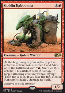 MTG - Magic 2015 - 144/269 : Goblin Kaboomist (Non Foil) (9491884933367)