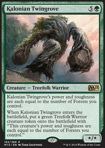 MTG - Magic 2015 - 182/269 : Kalonian Twingrove (Non Foil) (9491886047479)