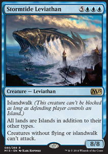 MTG - Magic 2015 - 080/269 : Stormtide Leviathan (Non Foil) (8350387896567)