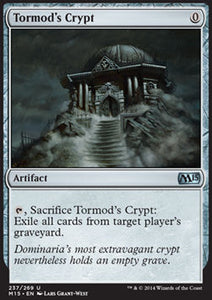 MTG - Core Set 2019 - 237/269 : Tormod's Crypt (Non Foil) (8350386946295)