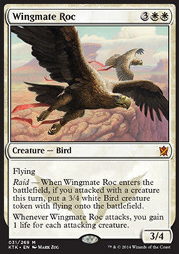 MTG - Khans of Tarkir - 031/269 : Wingmate Roc (Non Foil) (8370902860023)