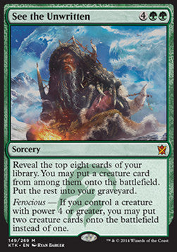 MTG - Khans of Tarkir - 149/269 : See the Unwritten (Non Foil) (9491896008951)