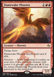 MTG - Fate Reforged - 100/185 : Flamewake Phoenix (Non Foil) (9491873988855)