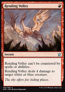 MTG - Dragons of Tarkir - 150/264 : Rending Volley (Non Foil) (9521741299959)