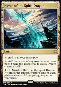 MTG - Khans of Tarkir - 249/269 : Haven of the Spirit Dragon (Non Foil) (9491897254135)