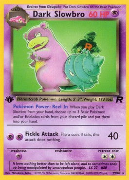 Team Rocket, Unlimited - 029/111 : Dark Slowbro (Non Holo) (14875973353853)