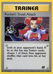 Team Rocket, Unlimited - 072/111 : Rocket's Sneak Attack (Non Holo) (14875971322237)