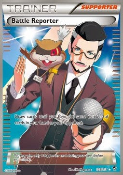 X&Y, Furious Fists - 109/106 : Battle Reporter (Full Art)