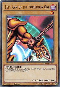 Yugi's Legendary Decks - YGLD-ENA21 : Left Arm of the Forbidden One (Ultra Rare) (Unlimited) (8052033061111)