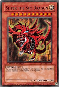 Yugi's Legendary Decks - YGLD-ENG01 : Slifer the Sky Dragon (Ultra Rare) (Limited Edition) (8052035059959)