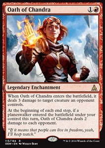 MTG - Oath of the Gatewatch - 113/184 : Oath of Chandra (Non Foil) (9491915735287)