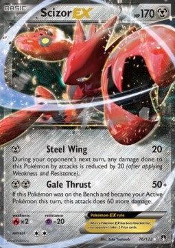 X&Y, BREAKpoint - 074/122 : Scizor EX (Half Art) (9540483776759)