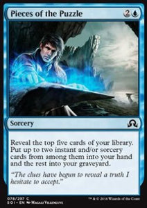 MTG - Shadows over Innistrad - 078/297 : Pieces of the Puzzle (Foil) (9491866976503)