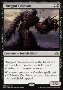 MTG - Shadows over Innistrad - 107/297 : Diregraf Colossus (Non Foil) (9491867566327)