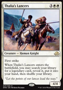 MTG - Eldritch Moon - 047/205 : Thalia's Lancers (Foil) (8107114954999)