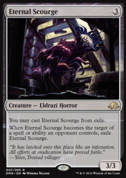 MTG - Eldritch Moon - 007/205 : Eternal Scourge (Non Foil) (9491907903735)