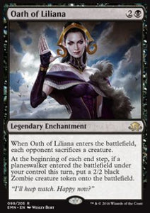 MTG - Eldritch Moon - 099/205 : Oath of Liliana (Non Foil) (9519065563383)