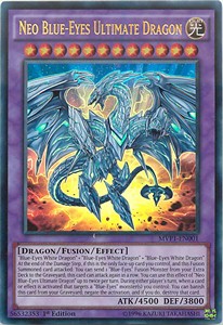 The Dark Side of Dimensions Movie Pack - MVP1-EN001 : Neo Blue-Eyes Ultimate Dragon (Ultra Rare) (1st Edition) (8370232852727)