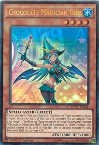 YGO - The Dark Side of Dimensions Movie Pack - MVP1-EN052 : Chocolate Magician Girl (Ultra Rare) (1st Edition) (8369036558583)