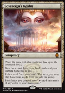 MTG - Conspiracy: Take the Crown - 010/221 : Sovereign's Realm (Non Foil) (8370892800247)