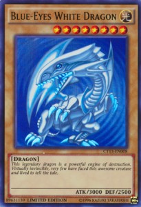 YGO - 2016 Mega-Tins - TN19-EN008 : Blue-Eyes White Dragon (Ultra Rare) (Limited Edition) (8078357201143)