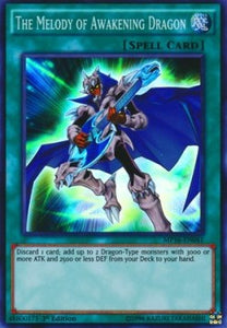 YGO - Legendary Decks II - MP16-EN041 : The Melody of Awakening Dragon (Super Rare) (1st Edition) (8370230919415)