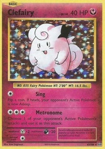 X&Y, Evolutions - 063/108 : Clefairy (Holo) (8254981505271)