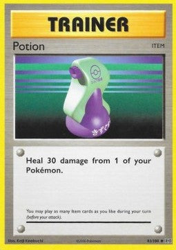 X&Y, Evolutions - 083/108 : Potion (Reverse Holo) (8254958534903)