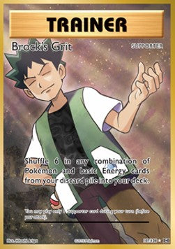 X&Y, Evolutions - 107/108 : Brock's Grit (Full Art) (8255032262903)