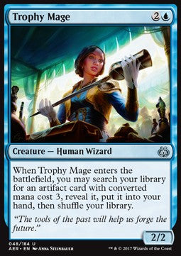 MTG - Aether Revolt: Promos - 048/269 : Trophy Mage (Non Foil) (9519115206903)