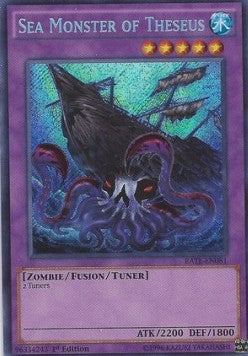 Raging Tempest - RATE-EN081 : Sea Monster of Theseus (Secret Rare) (1st Edition) (8052018479351)