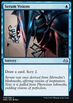 MTG - Modern Masters 2017 - 049/249 : Serum Visions (Non Foil)