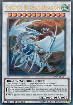 Duelist Saga - DUSA-EN034 : Cosmic Blazar Dragon (Ultra Rare) (1st Edition) (8079958409463)