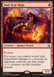 MTG - Amonkhet - 148/269 : Soul-Scar Mage (Non Foil) (9519088238839)