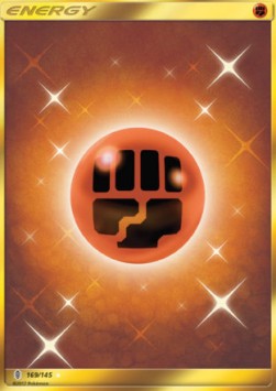 SUN AND MOON, Guardians Rising - 169/145 : Fighting Energy (Secret Rare) (14834187796861)