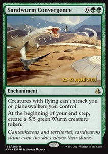 MTG - Amonkhet: Promo - 183/269 : Sandwurm Convergence (Foil) (9519088500983)